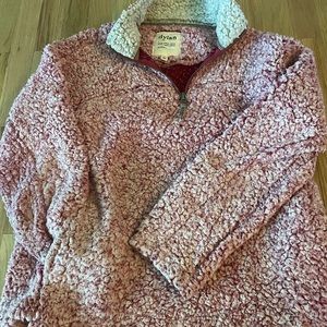 Like new, oversized Sherpa fleece.